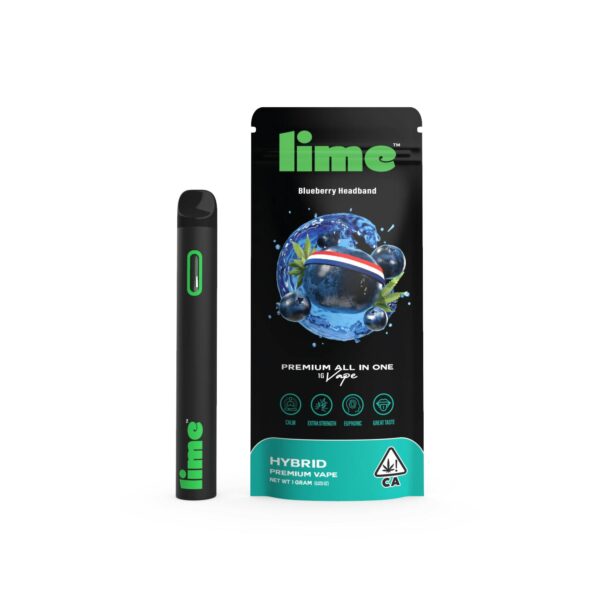 Hybrid (1g Premium All-In-One Vape) | Blueberry Headband