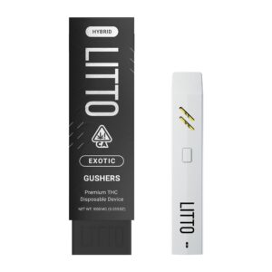 LITTO - Exotic Gushers - Premium All-In-One THC Vape Pen - 1G