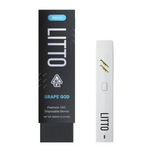 LITTO - Grape God - Premium All-In-One THC Vape Pen - 1G