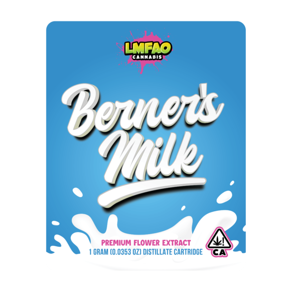 Berner's Milk 1g Distillate Cartridge