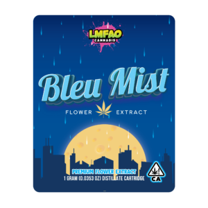 Bleu Mist 1g Distillate Cartridge