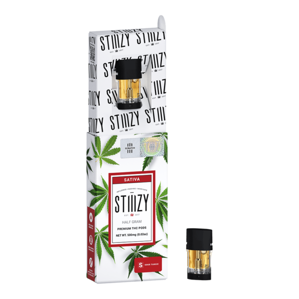 Vape Cartridge - SOUR TANGIE .5G Original THC Pod - STIIIZY