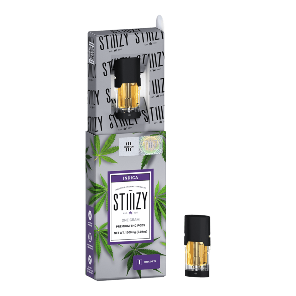 Vape Cartridge - BISCOTTI 1G Original THC Pod - STIIIZY