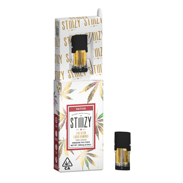 Vape Cartridge - GREEN CRACK 1G Live Resin Liquid Diamonds Pod - STIIIZY