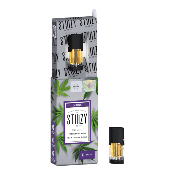 Vape Cartridge - SFV OG 1G Original THC Pod - STIIIZY