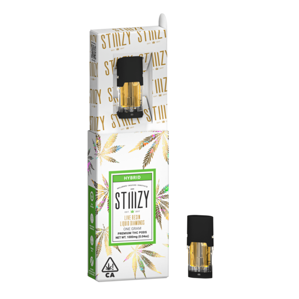 Vape Cartridge - PINK RUNTZ 1G Live Resin Liquid Diamonds Pod - STIIIZY