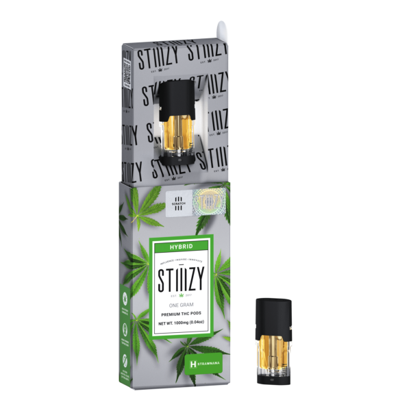 Vape Cartridge - STRAWNANA 1G Original THC Pod - STIIIZY