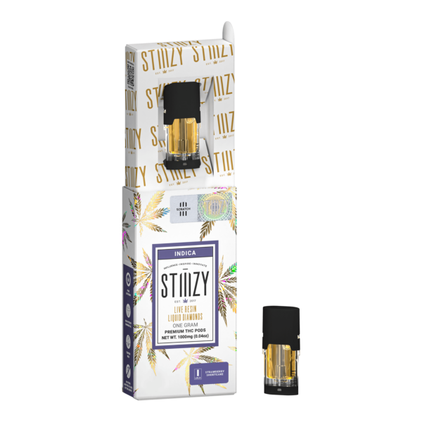 Vape Cartridge - STRAWBERRY SHORTCAKE 1G Live Resin Liquid Diamonds Pod